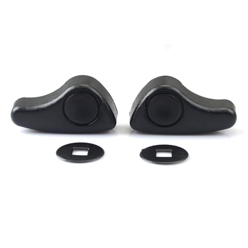 ROBUST CAR PARTS 2x Sitzverstell-griff Vorne Links & Rechts für Renault Clio 1990-1998, Kangoo 1997-2019, Master 1998-2010, Trafic 2001-2019, Schwarz, Knauf, Kunststoff, 100% von ROBUST CAR PARTS