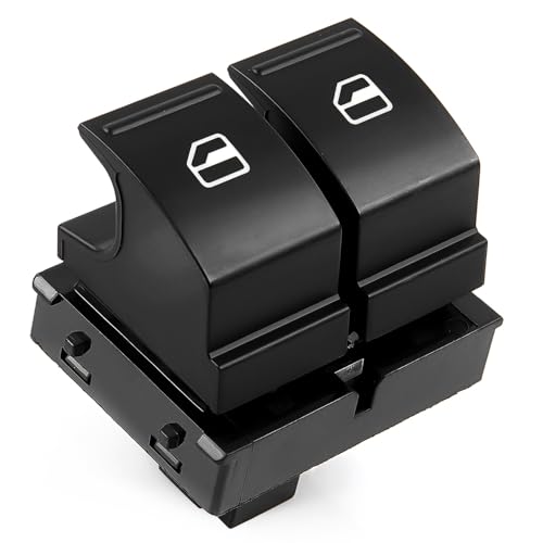 ROBUST Schalter Fensterheber Vorne Links für Skoda Fabia Mk2 Octavia Mk2 Roomster Yeti 1Z0959858 von ROBUST CAR PARTS