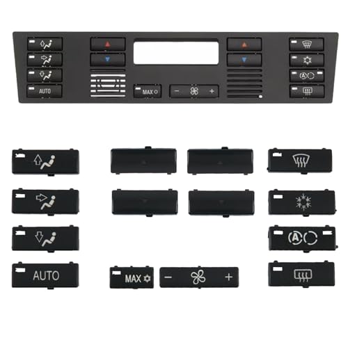 Robustes Klimagerät Klima Lüftung Contral Button Switch Set für BMW 5er E39 1995-2003 X5 E53 2000-2007 Robustes Klimagerät Klima Lüftung Contral Button Switch Set für BMW 5er E39 1995-2003 X5 E53 2000-2007 von ROBUST CAR PARTS