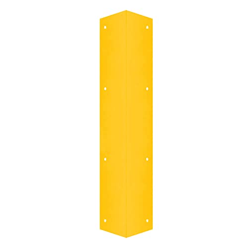 ROBUSTO Eckschutzwinkel 90°, gelb, zum Aufdübeln, Schutz vor Anfahrschäden, 20 x 100 cm aus Stahl, Art.-Nr. 609298 von ROBUSTO