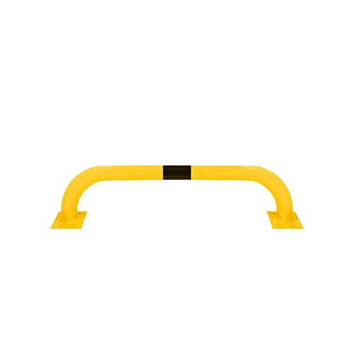ROBUSTO Rammschutzbügel, aufdübeln, gelb/schwarz, 75 x 25 cm, aus Stahl, Art.-Nr. 37800 von ROBUSTO
