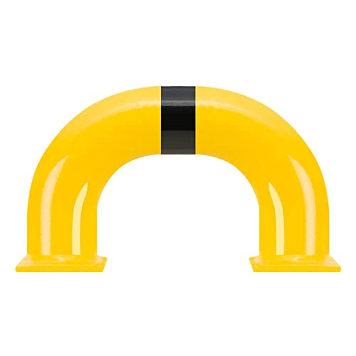 ROBUSTO Rammschutzbügel ECO, aufdübeln, gelb/schwarz, 25 x 15 cm, aus Stahl, Art.-Nr. 71087 von ROBUSTO