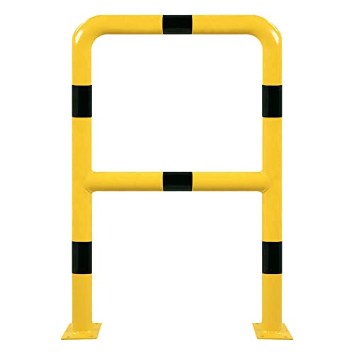 ROBUSTO 71091 Wandschutzbügel andübeln feuerverzinkt gelb/schwarz 25 x 30 cm aus Stahl Stahl 