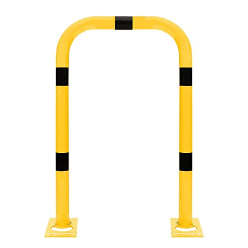 ROBUSTO Schutzbügel zum Herausnehmen, gelb/schwarz, Ø 76 mm, 75 x 115 cm, aus Stahl, Art.-Nr. 70740 von ROBUSTO