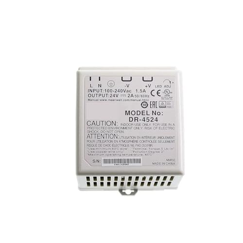 1 Stück DR-15-5 DR-15-15 DR-30-5 DR-30-15 DR4505 DR4512 DR-60-5 DR-60-12 DR-60-15 DR-75-12 DR-75-24 DR-100-12 DR-12 DR-100-12 DR-100-25 4 Schaltnetzteile (DR-30-5) von ROCCMWUUC