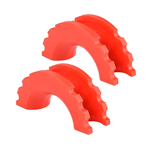 ROCKFOXX 2er Set für 5/8 Zoll Schäkel Dämpfer Rot Isolatoren Gummi Schutz ROCKFOXX 2er Set für 5/8 Zoll Schäkel Dämpfer Rot Isolatoren Gummi Schutz von ROCK FOXX. COM