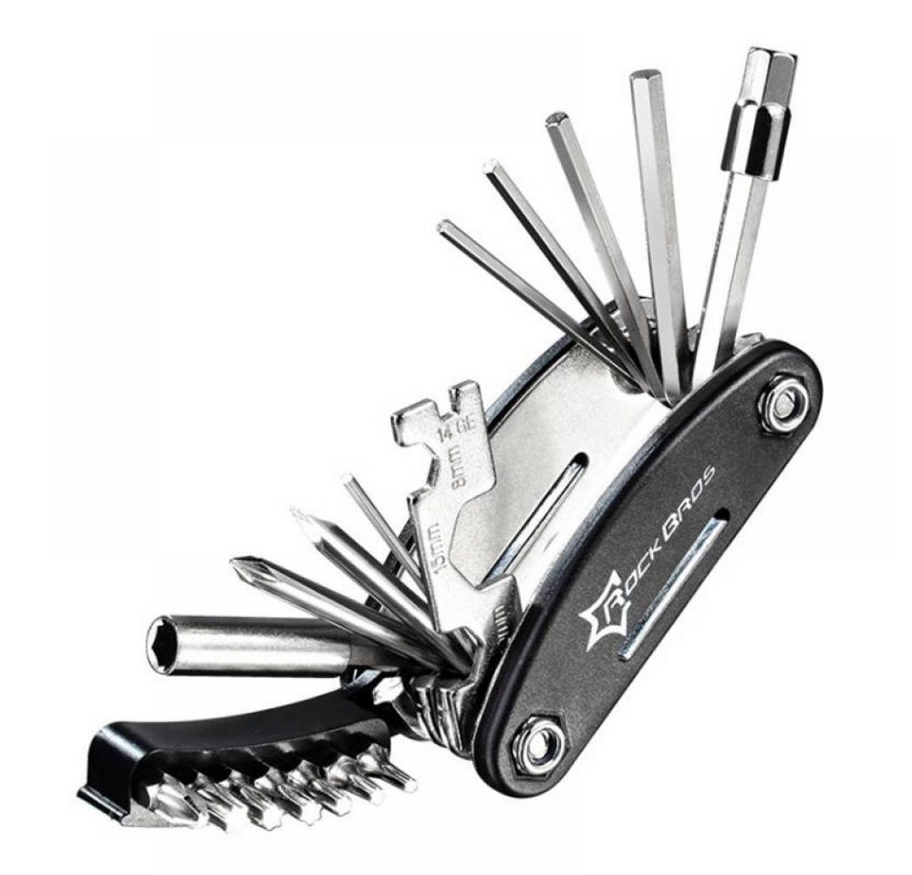 ROCKBROS Multitool Rockbros GJ8002 multifunktionales Fahrrad-Reparaturwerkzeug von ROCKBROS