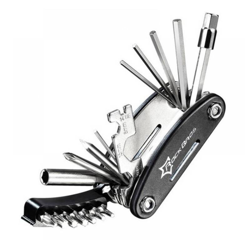 ROCKBROS Multitool Rockbros GJ8002 multifunktionales Fahrrad-Reparaturwerkzeug von ROCKBROS