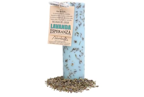 Handgefertigte Kerze mit Lavendel für Aromatherapie, Entspannung und Wohlbefinden – ideal für die Schaffung einer ruhigen Atmosphäre und einer angenehmen Erholung von ROCKING GIFTS