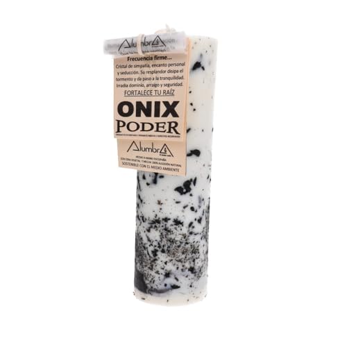 Handgefertigte Kerze mit Onyx für Meditation und Entspannung, ideal für die Harmonisierung von Räumen, effektiv im energetischen Reinigungsprozess, handgefertigt mit natürlichen Inhaltsstoffen Handgefertigte Kerze mit Onyx für Meditation und Entspannung, ideal für die Harmonisierung von Räumen, effektiv im energetischen Reinigungsprozess, handgefertigt mit natürlichen Inhaltsstoffen von ROCKING GIFTS