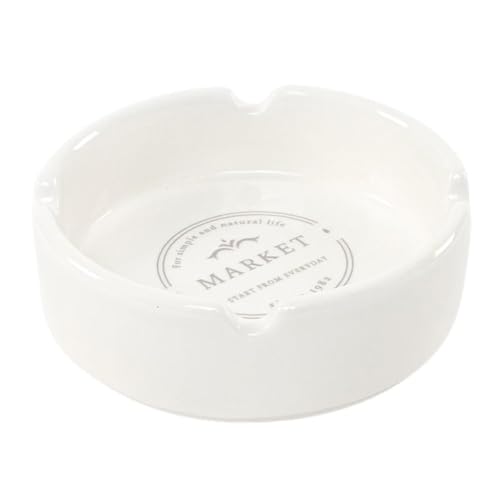 ROCKING GIFTS Aschenbecher aus Keramik, robust, dekorativ, elegantes Design, 9 cm, für Zuhause, Büro ROCKING GIFTS Aschenbecher aus Keramik, robust, dekorativ, elegantes Design, 9 cm, für Zuhause, Büro von ROCKING GIFTS