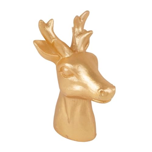 ROCKING GIFTS Goldene Rentierkerze für Weihnachten, 11 cm, Winterdekoration ROCKING GIFTS Goldene Rentierkerze für Weihnachten, 11 cm, Winterdekoration von ROCKING GIFTS