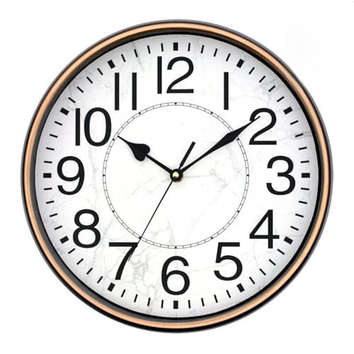 ROCKING GIFTS Runde Wanduhr, Marmor-Effekt, leiser Mechanismus, 30 cm ROCKING GIFTS Runde Wanduhr, Marmor-Effekt, leiser Mechanismus, 30 cm von ROCKING GIFTS