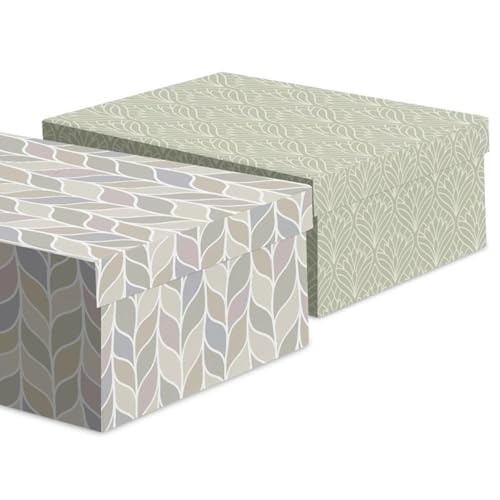 ROCKING GIFTS Set mit 6 Kartons x2 Modelle Blätter 28 x 19 x 11 cm Papier Aufbewahrung ROCKING GIFTS Set mit 6 Kartons x2 Modelle Blätter 28 x 19 x 11 cm Papier Aufbewahrung von ROCKING GIFTS