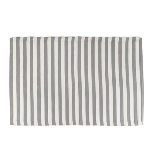 ROCKING GIFTS Teppich, Polypropylen, 90 x 150 cm, graue Streifen, für Wohnzimmer, Schlafzimmer, moderner Teppich, rutschfester Teppich von ROCKING GIFTS