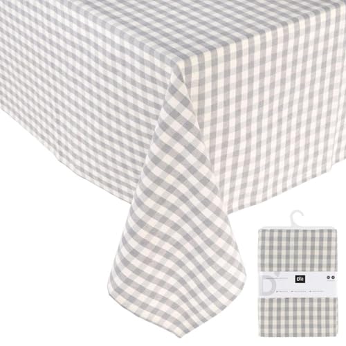 ROCKING GIFTS Tischdecke, 145 x 145 cm, Polyester, Grau, rechteckig, Esstisch, Zuhause von ROCKING GIFTS