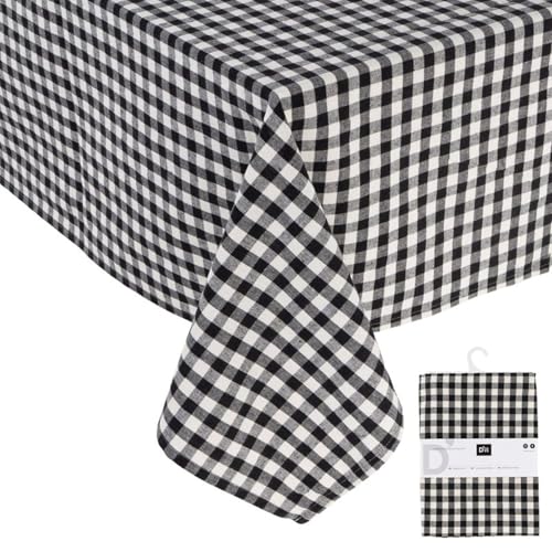 ROCKING GIFTS Tischdecke, 145 x 145 cm, Polyester, Schwarz, rechteckig, Esstisch, Küche von ROCKING GIFTS