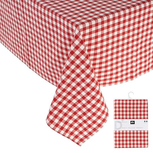 ROCKING GIFTS Tischdecke, 145 x 240 cm, Rot, Polyester, Esstisch, rechteckig ROCKING GIFTS Tischdecke, 145 x 240 cm, Rot, Polyester, Esstisch, rechteckig von ROCKING GIFTS