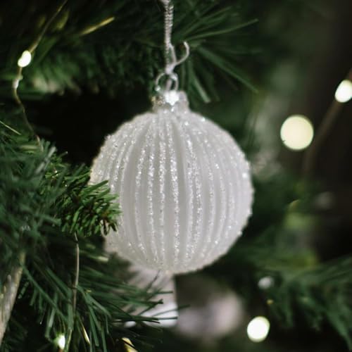 ROCKING GIFTS Weihnachtskugel, Glas, 8 cm, Glaskugel, Dekoration von ROCKING GIFTS