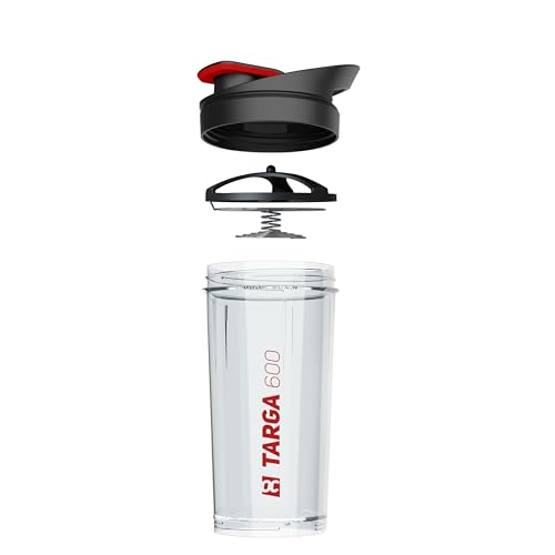 Rockitz Premium Protein Shaker 500ml - erstklassige Mischfunktion mit Infusion Sieb - für super cremige Fitness Eiweiß Shakes, Proteinshake Becher,Transparent | Rot Rockitz Premium Protein Shaker 500ml - erstklassige Mischfunktion mit Infusion Sieb - für super cremige Fitness Eiweiß Shakes, Proteinshake Becher,Transparent | Rot von ROCKITZ