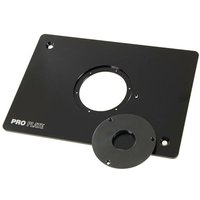 Aluminium-Fräsplatte für Fräsen anderer Marken als Triton 210 x 298 mm (8 1/4 x 11 3/4 Zoll) von ROCKLER