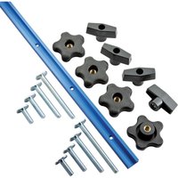 T-Track Universalschienen-Set - 17-tlg. 1 219 mm (4') von ROCKLER
