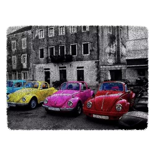 ROCKY&CHAO Knüpfhaken-Teppich-Set DIY-Knüpfhaken Teppichherstellungs für Erwachsene Kinder Kreuzstich Teppichherstellung Heimdekoration 50 * 38cm-5240 ROCKY&CHAO Knüpfhaken-Teppich-Set DIY-Knüpfhaken Teppichherstellungs für Erwachsene Kinder Kreuzstich Teppichherstellung Heimdekoration 50 * 38cm-5240 von ROCKY&CHAO