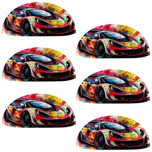 RODAILYCAY 6 Packungen Doodle Racing Auto Küchenschrank Schublade Ziehgriffe Schrankgriffe mit Doppellöchern Schrankknöpfe für Kommoden Schubladen Möbelbeschläge RODAILYCAY 6 Packungen Doodle Racing Auto Küchenschrank Schublade Ziehgriffe Schrankgriffe mit Doppellöchern Schrankknöpfe für Kommoden Schubladen Möbelbeschläge von RODAILYCAY