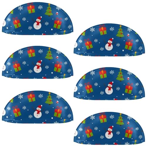 RODAILYCAY 6 Packungen Weihnachtsbaum-Schneemann-Küchenschrank-Schubladengriffe, Schrankgriffe mit Doppellöchern, Schrankknöpfe für Kommoden, Schubladen, Möbelbeschläge RODAILYCAY 6 Packungen Weihnachtsbaum-Schneemann-Küchenschrank-Schubladengriffe, Schrankgriffe mit Doppellöchern, Schrankknöpfe für Kommoden, Schubladen, Möbelbeschläge von RODAILYCAY