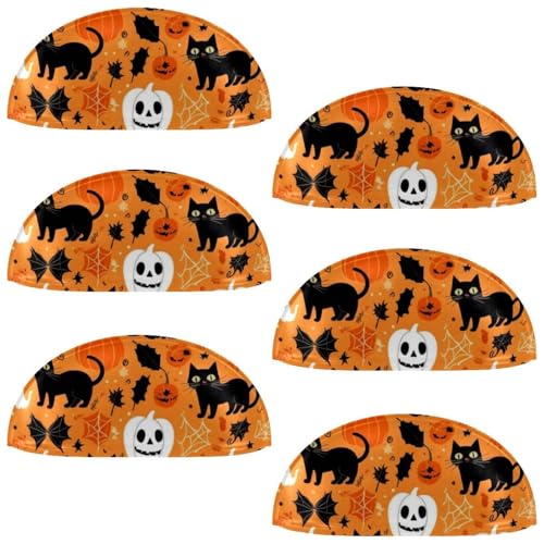 RODAILYCAY 6 Stück Halloween-Kürbis-Geist-Schrankknäufe, 8,9 cm, moderne Küchenschrankgriffe mit Schrauben, Schubladengriffe, Knauf für Schrank, Tür, 8,9 cm RODAILYCAY 6 Stück Halloween-Kürbis-Geist-Schrankknäufe, 8,9 cm, moderne Küchenschrankgriffe mit Schrauben, Schubladengriffe, Knauf für Schrank, Tür, 8,9 cm von RODAILYCAY