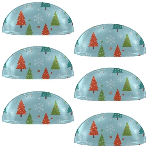 RODAILYCAY 6 Stück Schrankknäufe, Weihnachtsbaum, Kommode, Schubladengriffe, Küchenschublade, Hardware mit Schrauben, Schrankknäufe für Kleiderschrank, Schrank, Schrank RODAILYCAY 6 Stück Schrankknäufe, Weihnachtsbaum, Kommode, Schubladengriffe, Küchenschublade, Hardware mit Schrauben, Schrankknäufe für Kleiderschrank, Schrank, Schrank von RODAILYCAY