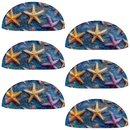 RODAILYCAY 6 Stück Seestern-Schrankknäufe, 8,9 cm, moderne Küchenschrankgriffe mit Schrauben, Schubladengriffe für Schrank, Tür, 8,9 cm RODAILYCAY 6 Stück Seestern-Schrankknäufe, 8,9 cm, moderne Küchenschrankgriffe mit Schrauben, Schubladengriffe für Schrank, Tür, 8,9 cm von RODAILYCAY