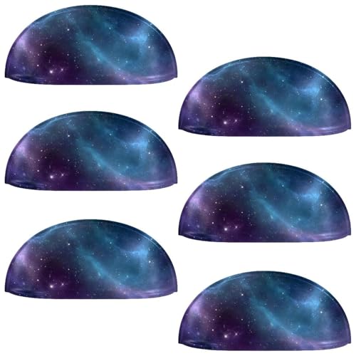 RODAILYCAY 6 Stück Sternenhimmel Küchenschrank Schubladengriffe Schrankgriffe mit Doppellöchern, Küchenschrankknöpfe für Kommoden, Schubladen, Möbelbeschläge RODAILYCAY 6 Stück Sternenhimmel Küchenschrank Schubladengriffe Schrankgriffe mit Doppellöchern, Küchenschrankknöpfe für Kommoden, Schubladen, Möbelbeschläge von RODAILYCAY
