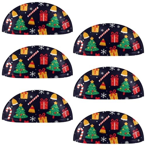 RODAILYCAY 6 Stück Weihnachtsbaum-Glocke für Kommoden, Schubladengriffe, Küchenschrankknöpfe mit Schrauben, Schubladengriffen und Knäufen, Schrank-Hardware RODAILYCAY 6 Stück Weihnachtsbaum-Glocke für Kommoden, Schubladengriffe, Küchenschrankknöpfe mit Schrauben, Schubladengriffen und Knäufen, Schrank-Hardware von RODAILYCAY