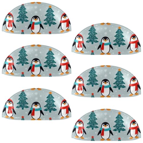 RODAILYCAY 6 Stück Weihnachtsbaum Pinguin Küchenschrank Schublade Griffe Schrankgriffe mit Doppellöchern Schrankknöpfe für Kommode Schubladen Möbel Hardware RODAILYCAY 6 Stück Weihnachtsbaum Pinguin Küchenschrank Schublade Griffe Schrankgriffe mit Doppellöchern Schrankknöpfe für Kommode Schubladen Möbel Hardware von RODAILYCAY