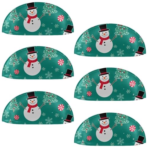 RODAILYCAY 6 Stück Weihnachtsbaum-Schneemann-Schrankknöpfe, moderne Küchenschrankgriffe mit Schrauben, Schubladengriffe für Schrank, Tür, 6 Stück RODAILYCAY 6 Stück Weihnachtsbaum-Schneemann-Schrankknöpfe, moderne Küchenschrankgriffe mit Schrauben, Schubladengriffe für Schrank, Tür, 6 Stück von RODAILYCAY
