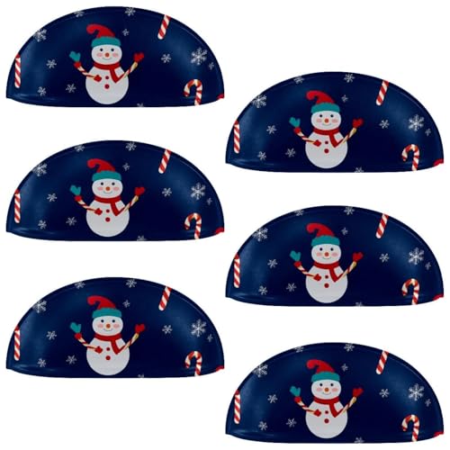 RODAILYCAY 6 Stück Weihnachtsgriff Schneemann Küchenschrank Schublade Griff Schrankgriffe mit Doppellöchern, Schrankknöpfe für Kommoden, Schubladen, Möbelbeschläge RODAILYCAY 6 Stück Weihnachtsgriff Schneemann Küchenschrank Schublade Griff Schrankgriffe mit Doppellöchern, Schrankknöpfe für Kommoden, Schubladen, Möbelbeschläge von RODAILYCAY