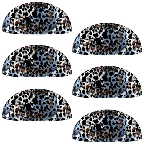 RODAILYCAY Schrankgriffe mit Leopardenmuster, Küchenschublade, Schrankgriffe mit Doppellöchern, Kommodenknöpfe für Schrank, Schrank, Kleiderschrank, 6 Stück RODAILYCAY Schrankgriffe mit Leopardenmuster, Küchenschublade, Schrankgriffe mit Doppellöchern, Kommodenknöpfe für Schrank, Schrank, Kleiderschrank, 6 Stück von RODAILYCAY