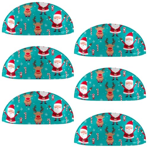 RODAILYCAY Schrankknäufe für Küchenschränke, Weihnachtsmann, Weihnachtsmann, mit Schrauben, 8,9 cm, moderne Schubladengriffe für Schrank, Tür, 6 Stück RODAILYCAY Schrankknäufe für Küchenschränke, Weihnachtsmann, Weihnachtsmann, mit Schrauben, 8,9 cm, moderne Schubladengriffe für Schrank, Tür, 6 Stück von RODAILYCAY