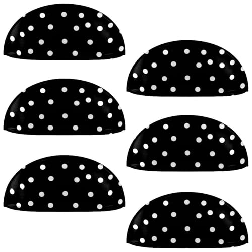 RODAILYCAY Schrankknäufe mit Punktemuster, Küchenschrankgriffe mit Schrauben, 8,9 cm, moderne Schubladengriffe für Schrank, Tür, 6 Stück RODAILYCAY Schrankknäufe mit Punktemuster, Küchenschrankgriffe mit Schrauben, 8,9 cm, moderne Schubladengriffe für Schrank, Tür, 6 Stück von RODAILYCAY