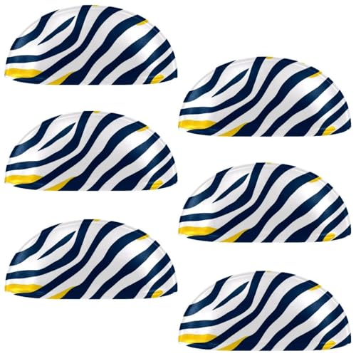 RODAILYCAY Schrankknäufe mit Zebramuster, 8,9 cm, moderne Küchenschrankgriffe mit Schrauben, Schubladengriffe, Knauf für Schrank, Tür, 6 Stück von RODAILYCAY