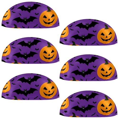 RODAILYCAY Schrankknauf, Halloween-Kürbis-Fledermaus, Küchenschrankgriffe mit Schrauben, 8,9 cm, moderne Schubladengriffe für Schrank, Tür, 6 Stück RODAILYCAY Schrankknauf, Halloween-Kürbis-Fledermaus, Küchenschrankgriffe mit Schrauben, 8,9 cm, moderne Schubladengriffe für Schrank, Tür, 6 Stück von RODAILYCAY