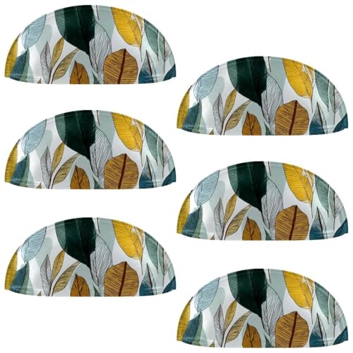 RODAILYCAY Schrankknöpfe, Blätter, 8,9 cm, moderne Küchenschrankgriffe mit Schrauben, Schubladengriffe für Schrank, Tür, 6 Stück RODAILYCAY Schrankknöpfe, Blätter, 8,9 cm, moderne Küchenschrankgriffe mit Schrauben, Schubladengriffe für Schrank, Tür, 6 Stück von RODAILYCAY