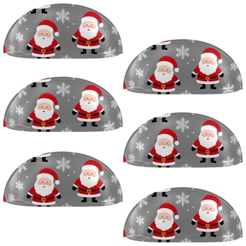 RODAILYCAY Schubladengriffe, Weihnachtsmann, 8,9 cm, 6 Stück, für Küchenschrank, Kommode, Schubladengriffe, Küchenschrankknöpfe und -griffe, Schrank-Hardware RODAILYCAY Schubladengriffe, Weihnachtsmann, 8,9 cm, 6 Stück, für Küchenschrank, Kommode, Schubladengriffe, Küchenschrankknöpfe und -griffe, Schrank-Hardware von RODAILYCAY