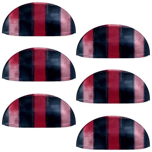 RODAILYCAY Schubladengriffe, halbrund, Schubladengriffe, Doppellochgriff für Schublade, Schrank, Kleiderschrank, Schrank-Hardware, 6 Packungen von RODAILYCAY