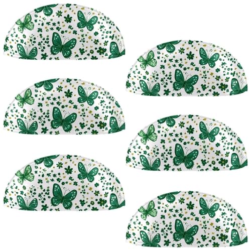 RODAILYCAY Schubladengriffe für Küchenschubladen, Schrankgriffe, grüne Schmetterlings-Blume, Schrankgriffe mit Doppellöchern, Kommoden, Schubladenknöpfe für Schrank, Kleiderschrank, 6 Stück RODAILYCAY Schubladengriffe für Küchenschubladen, Schrankgriffe, grüne Schmetterlings-Blume, Schrankgriffe mit Doppellöchern, Kommoden, Schubladenknöpfe für Schrank, Kleiderschrank, 6 Stück von RODAILYCAY