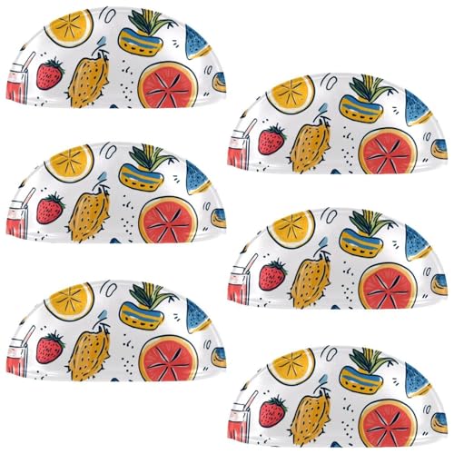 RODAILYCAY Schubladengriffe mit Ananas-Motiv und Wassermelonen-Hintergrund, für Küchenschrank, Kommoden, Schubladen, Küchenschrankknäufe und -griffe, 6 Packungen RODAILYCAY Schubladengriffe mit Ananas-Motiv und Wassermelonen-Hintergrund, für Küchenschrank, Kommoden, Schubladen, Küchenschrankknäufe und -griffe, 6 Packungen von RODAILYCAY
