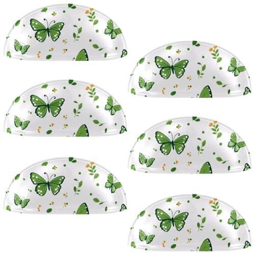 RODAILYCAY Schubladengriffe mit Schmetterlings-Motiv, für Kommoden, Küchenschrank, mit Schrauben, Schubladengriffen und Knäufen, Schrank-Hardware, 6 Stück RODAILYCAY Schubladengriffe mit Schmetterlings-Motiv, für Kommoden, Küchenschrank, mit Schrauben, Schubladengriffen und Knäufen, Schrank-Hardware, 6 Stück von RODAILYCAY