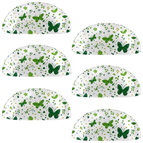 RODAILYCAY Schubladengriffe mit grünem Schmetterlings-Blumenmuster, Küchenschrankknöpfe mit Schrauben, Schubladengriffe und Knäufen, Schrank-Hardware, 6 Stück RODAILYCAY Schubladengriffe mit grünem Schmetterlings-Blumenmuster, Küchenschrankknöpfe mit Schrauben, Schubladengriffe und Knäufen, Schrank-Hardware, 6 Stück von RODAILYCAY