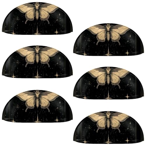 RODAILYCAY Schubladenknöpfe, Motten-Mond-Sterne, Schrankknöpfe, Kommodenknöpfe, Kommodengriffe, Schubladengriff, für Küchen- und Badezimmerschränke, 6 Stück RODAILYCAY Schubladenknöpfe, Motten-Mond-Sterne, Schrankknöpfe, Kommodenknöpfe, Kommodengriffe, Schubladengriff, für Küchen- und Badezimmerschränke, 6 Stück von RODAILYCAY